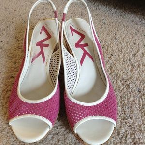 Ann Klein Sport - Slip on Wedges Size 6.5M